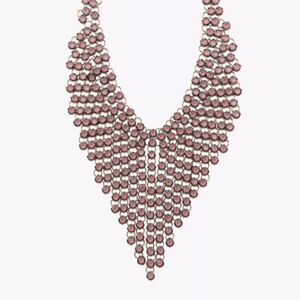 Zara Pink Cascading Necklace